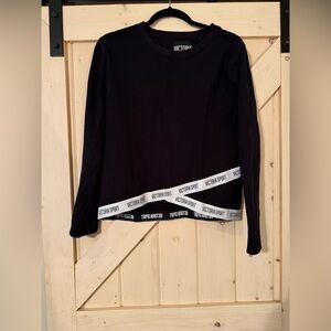 Victoria’s Secret Sport Black Long Sleeve Top Size Medium